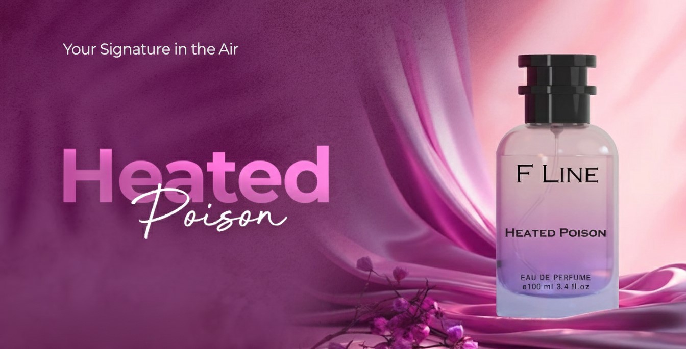 F-Line Premium Perfumes Banner - Luxury Fragrance Collection